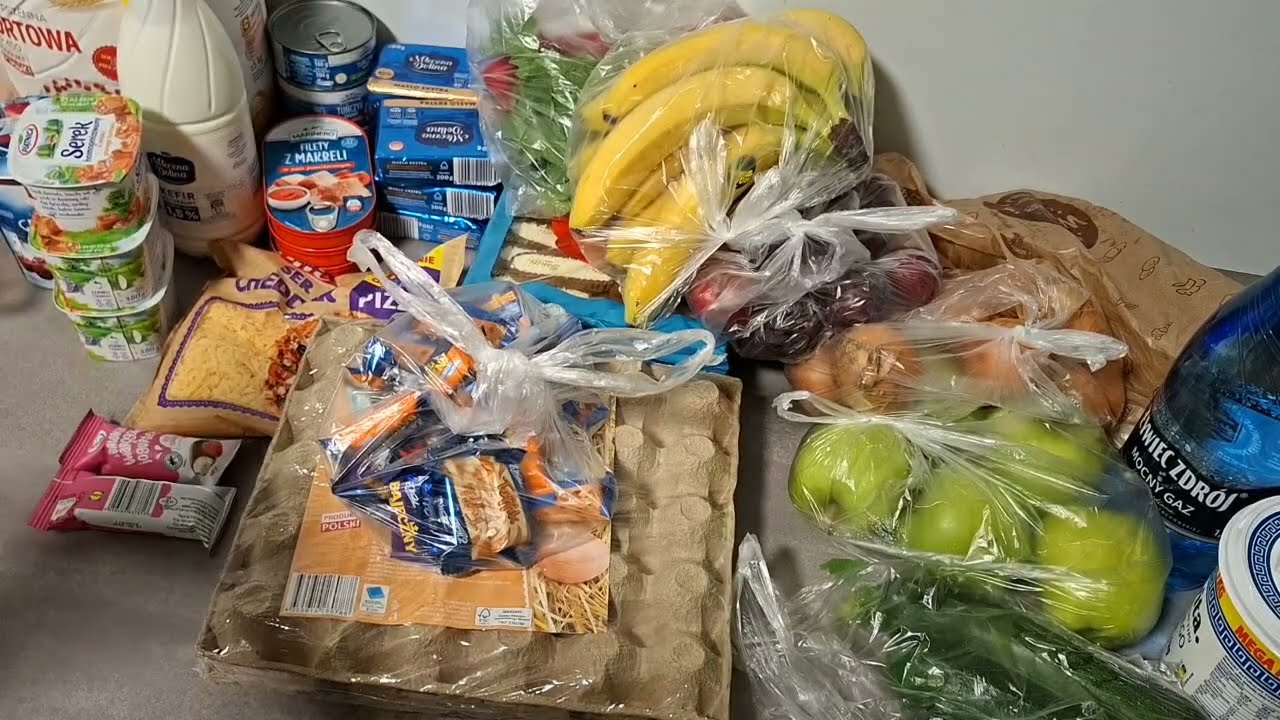 Распаковка покупок,  цены в Польше .Закупка продуктов. Lidl,  Biedronka,  Dino.  