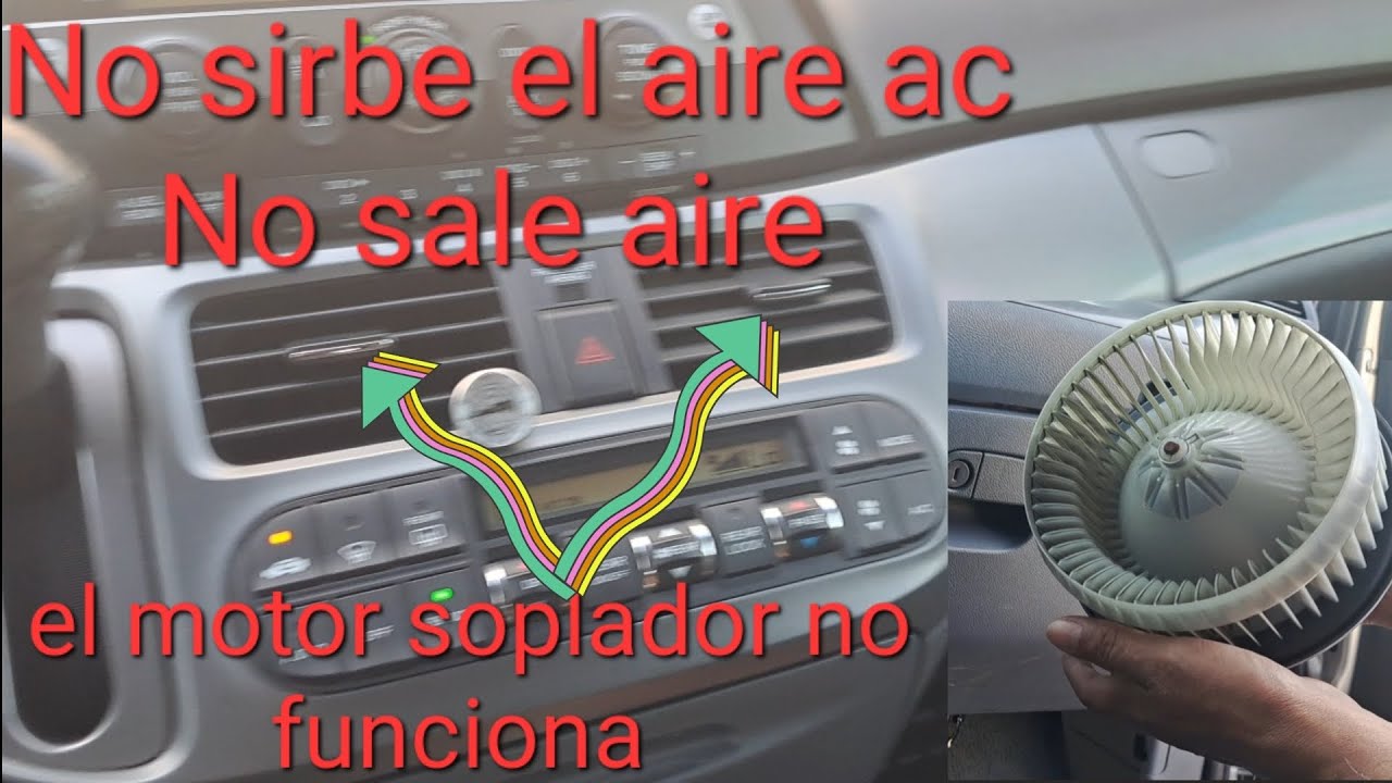 Falla Del Blower Motor o Motor Soplador De Honda Odyssey