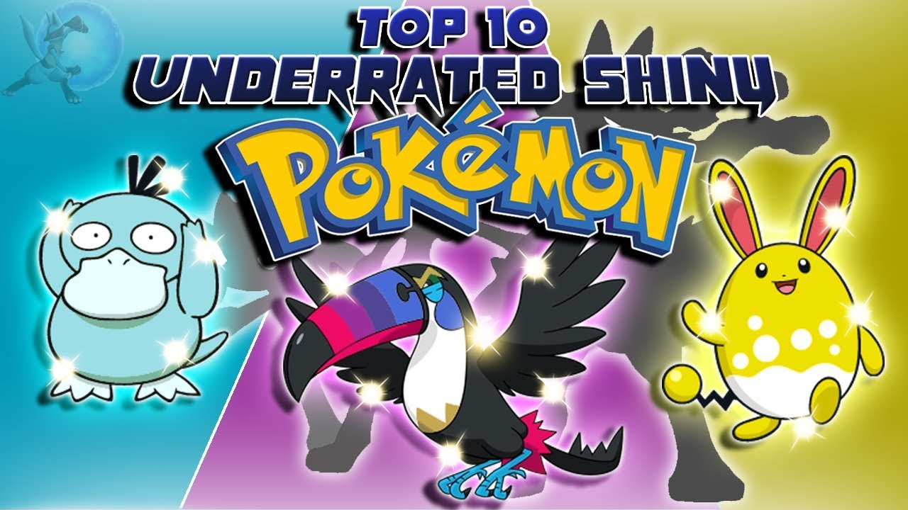 Top 10 Most Underrated Shiny Pokémon
