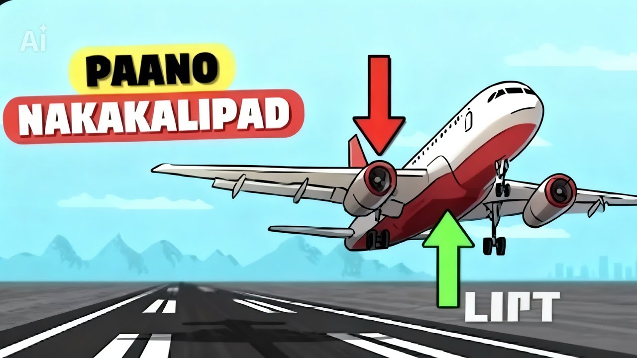 Paano ba Talaga Nakakalipad ang Eroplano o Airplane