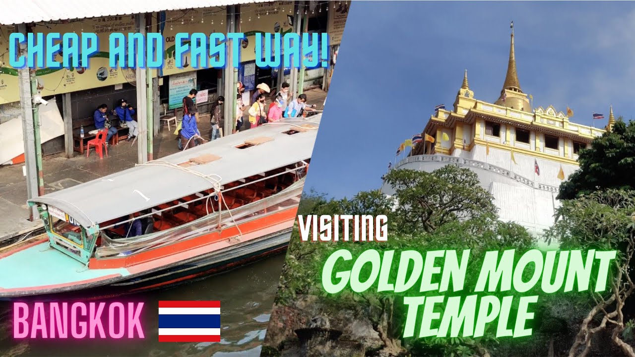 [🇹🇭 4K] Fastest Way to Get to Wat Saket/Golden Mount temple from Sukhumvit (Bangkok, Thailand)