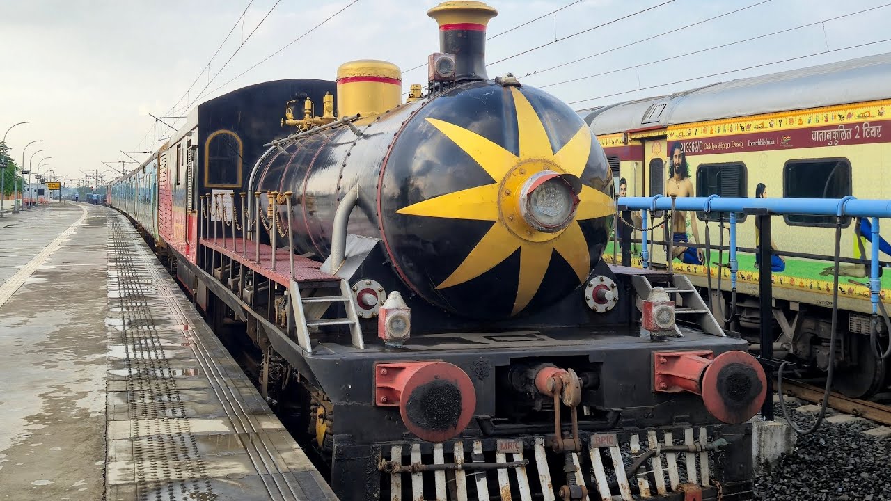 Vlog-02. Ahmedabad to Ekta Nagar Heritage special train.