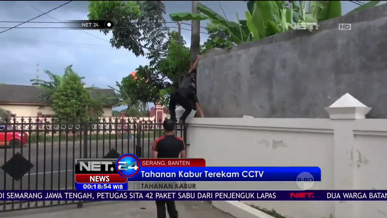 Tahanan Kabur Usai Jalani Sidang Terekam CCTV - NET24