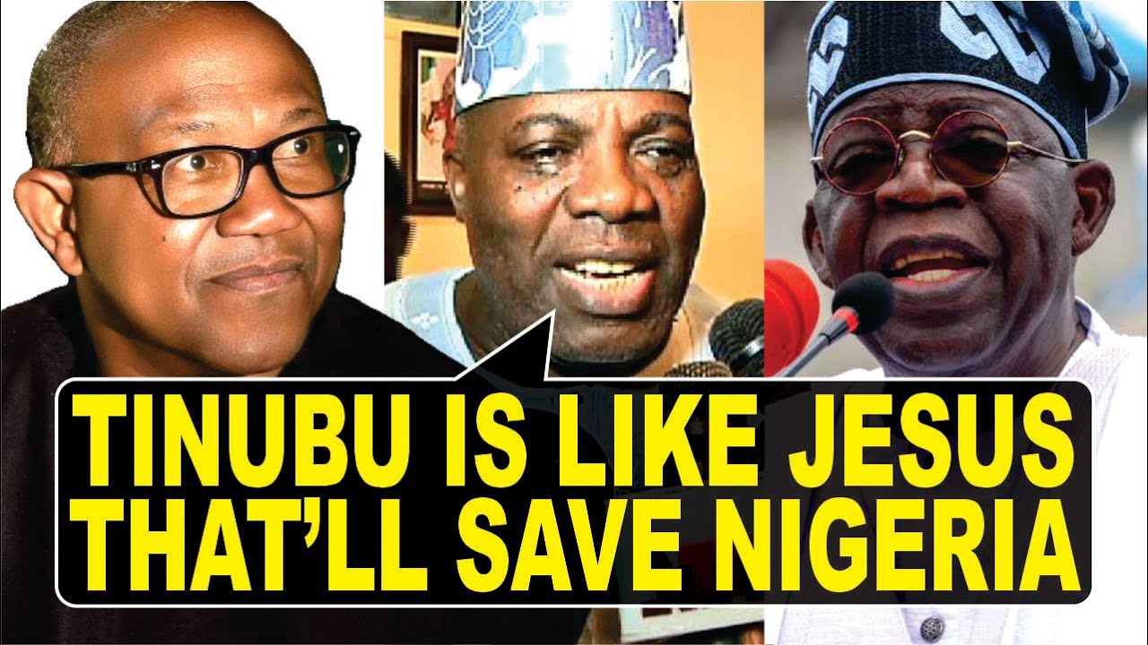 Tinubu Is The Jesus That Will Save Nigeria, Doyin Okupe Pushes Sycophancy To Another Level