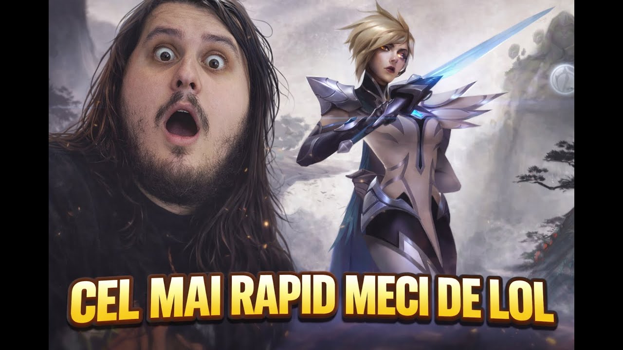Cel mai rapid meci de lol!