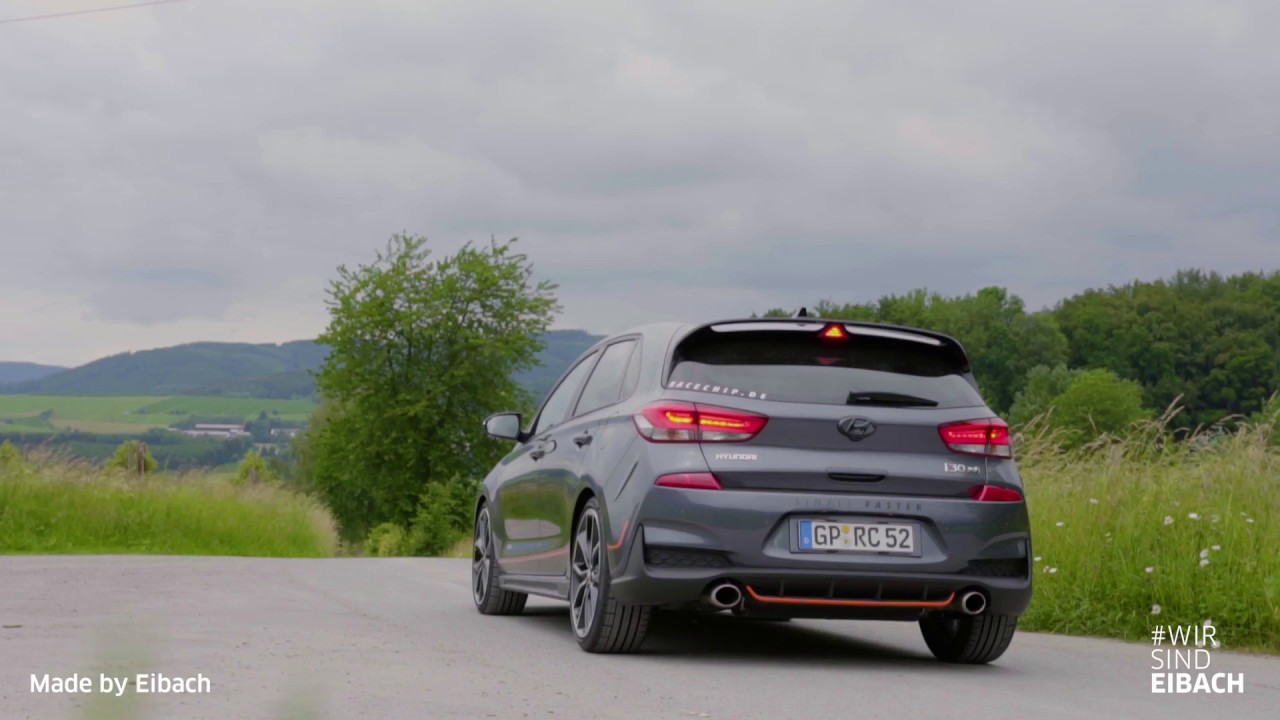 Hyundai i30N mit Eibach Pro-Kit Federn und Anti-Roll-Kit Stabilisatoren