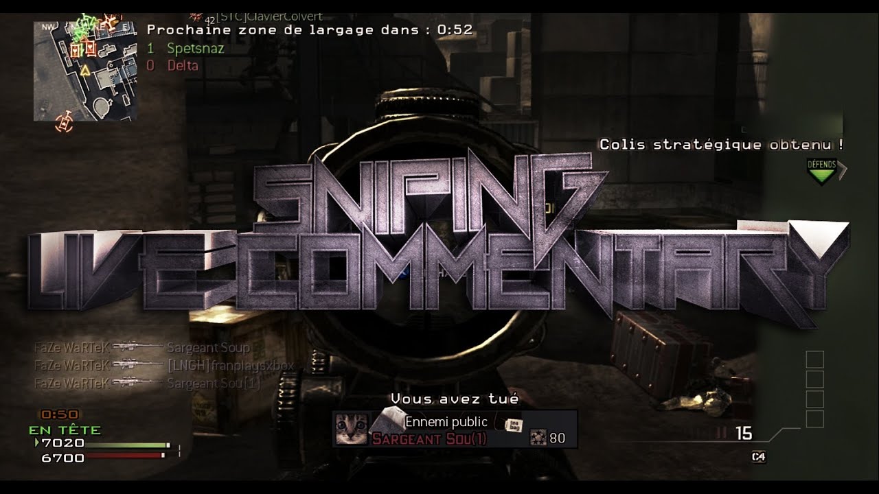 Sniping Live Commentary | Quadfeed... FAIL !