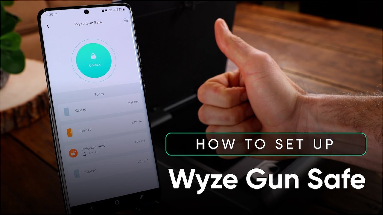 How to Set Up Your Wyze Gun Safe