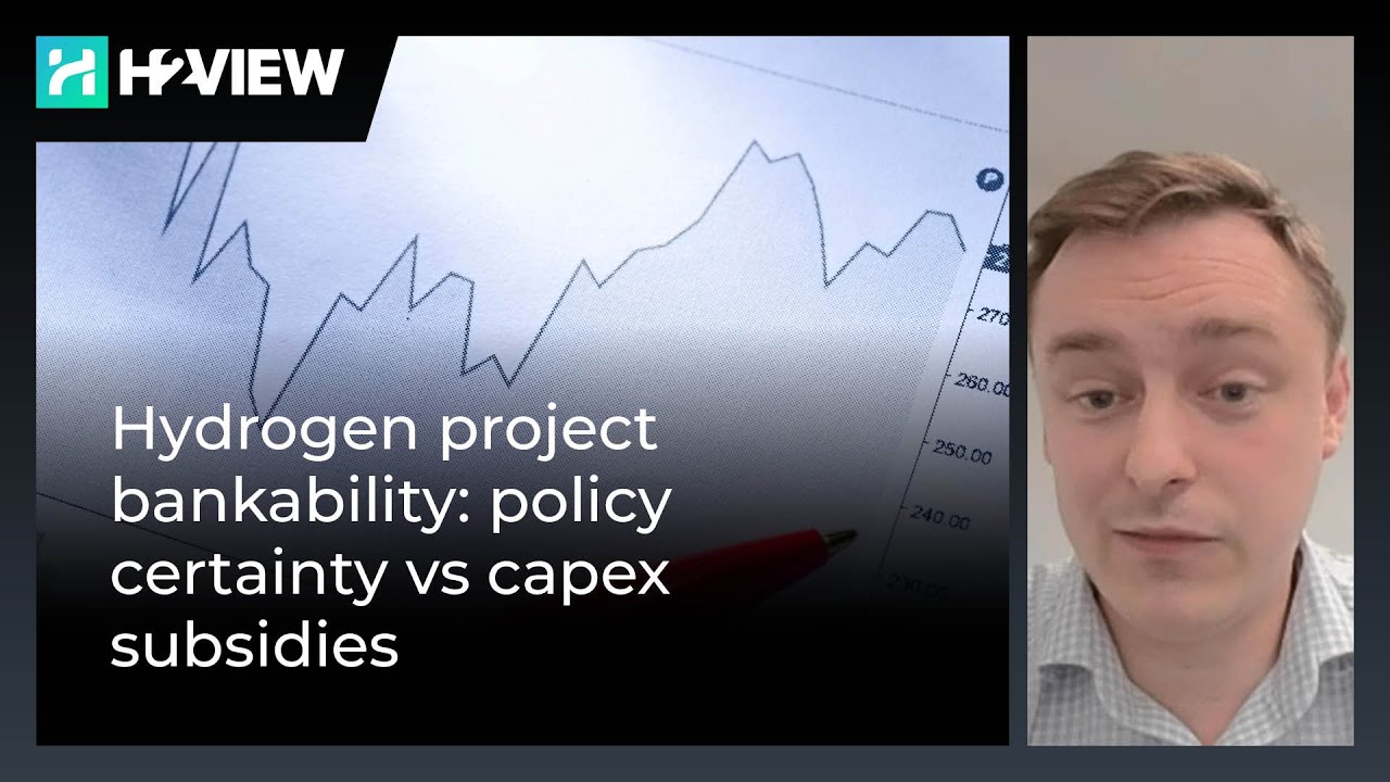 Hydrogen project bankability: policy certainty vs capex subsidies