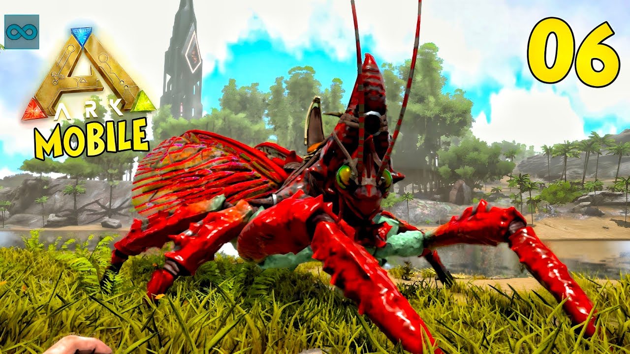 Taming A Rhyniognatha 😮| Ark Ultimate Mobile Edition Gameplay | Hindi #06