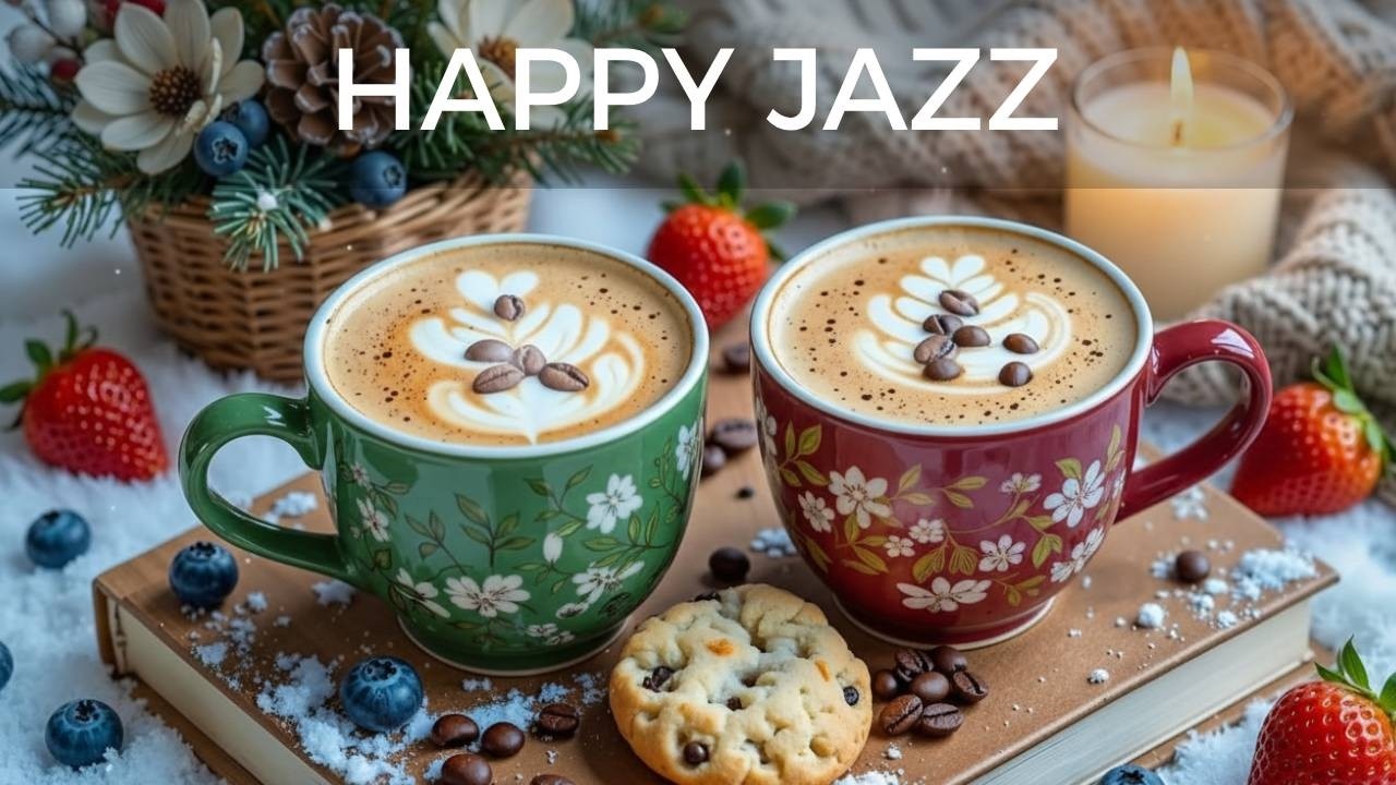 Happy Light Jazz ☕ Exquisite Winter Morning Coffee Jazz & Bossa Nova Piano for a Good Mood