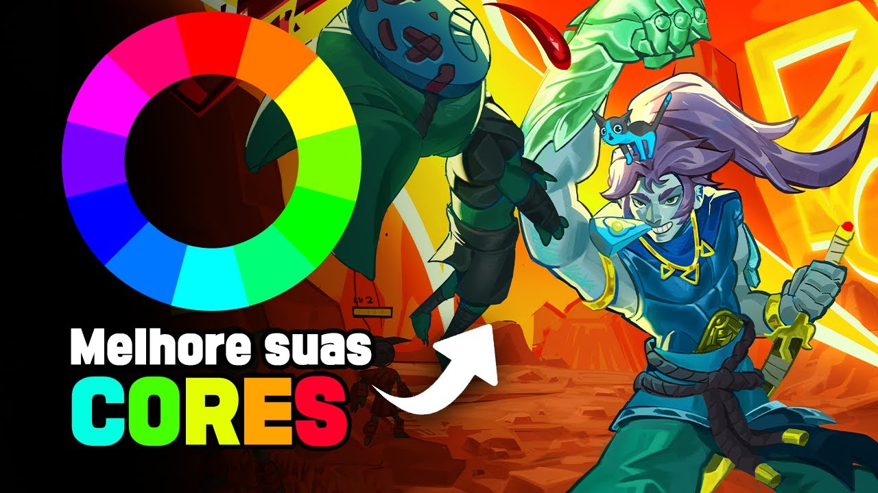 Usei CORES ABSURDAS nessa arte… e funcionou 😱🎨