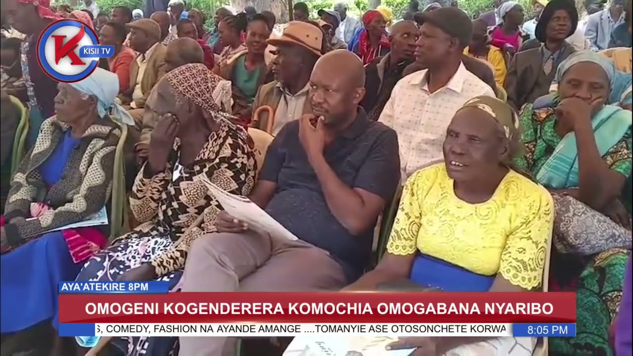Okong'o o Mogeni kogenderera 'ko-inject' ekaunti ya Nyamira