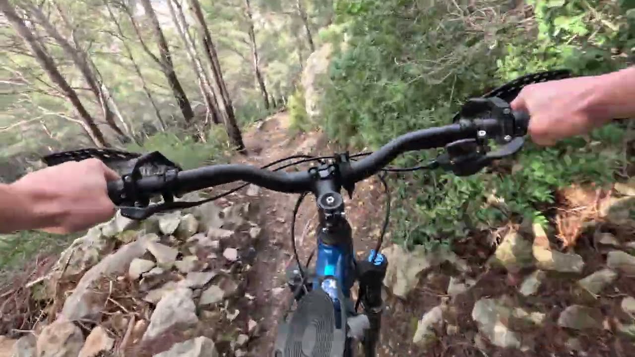 VTT Saint-Cyr-sur-Mer version JO d'hiver !