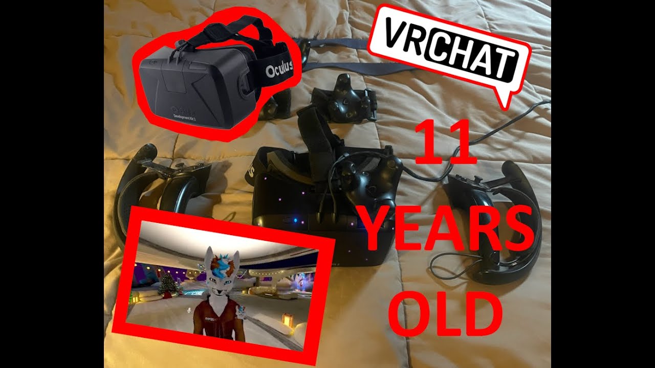 Playing VRChat With A 10+ Year Old Oculus DK2 Headset! - It Works?!?!?!