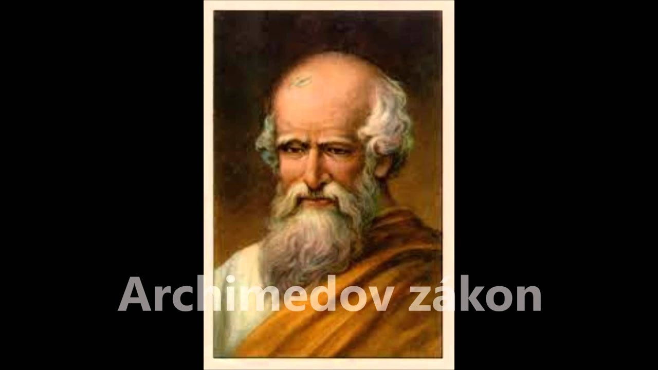 Archimedov z&aacute;kon z muzik&aacute;lu Jednotk&aacute;ri - Martin Skuban