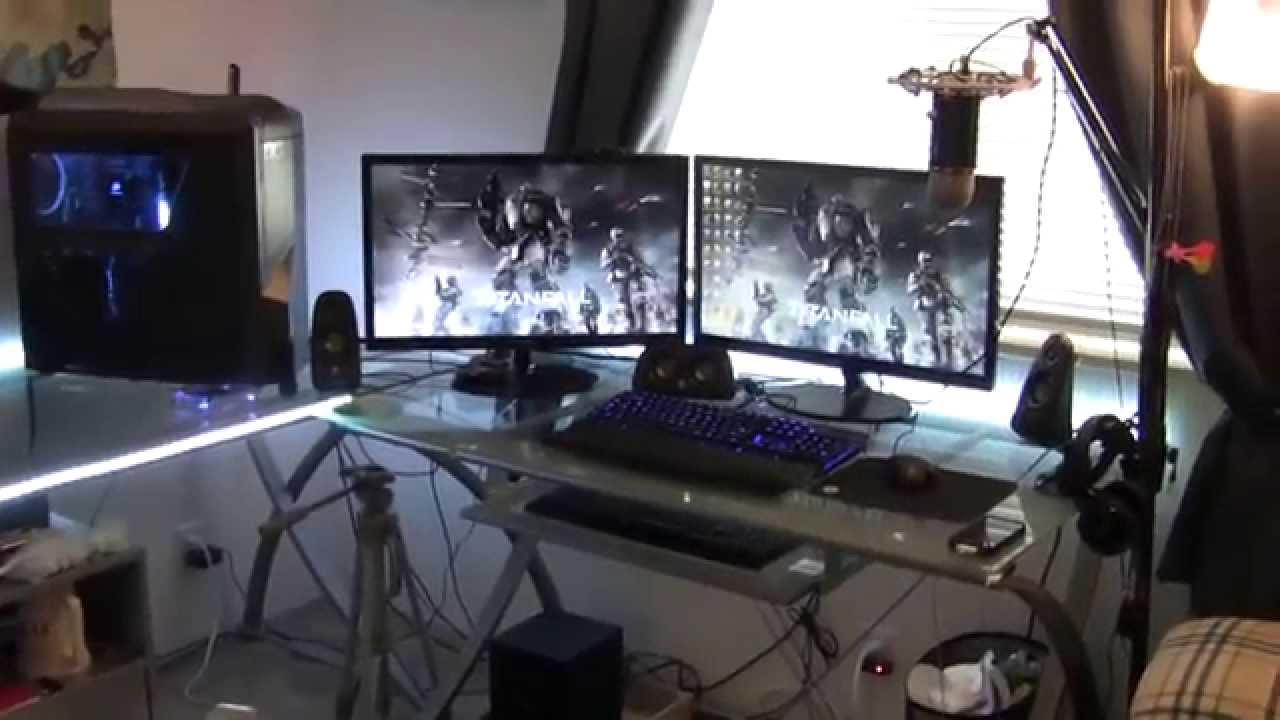Gaming Setup + Room Tour - August 2014