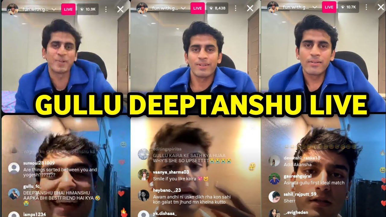 Kushal Tanwar Live With Deeptanshu | Kushal Tanwar Fight With Yogesh Rawat || 