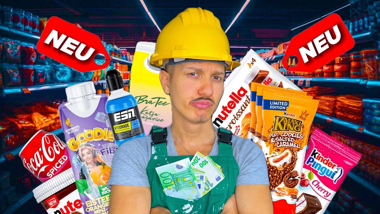 Ich TESTE alle NEUEN SUPERMAKT & INFLUENCER Produkte | Es wird ekelhaft 🤮