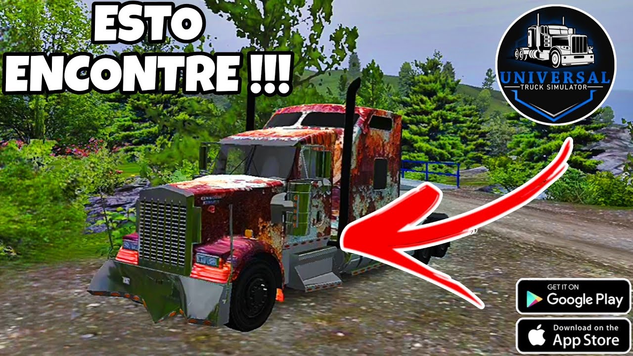 😱💥 MIRA LO QUE ME ENCONTRE !!! UNIVERSAL TRUCK SIMULATOR 🚛 GAMEPLAY