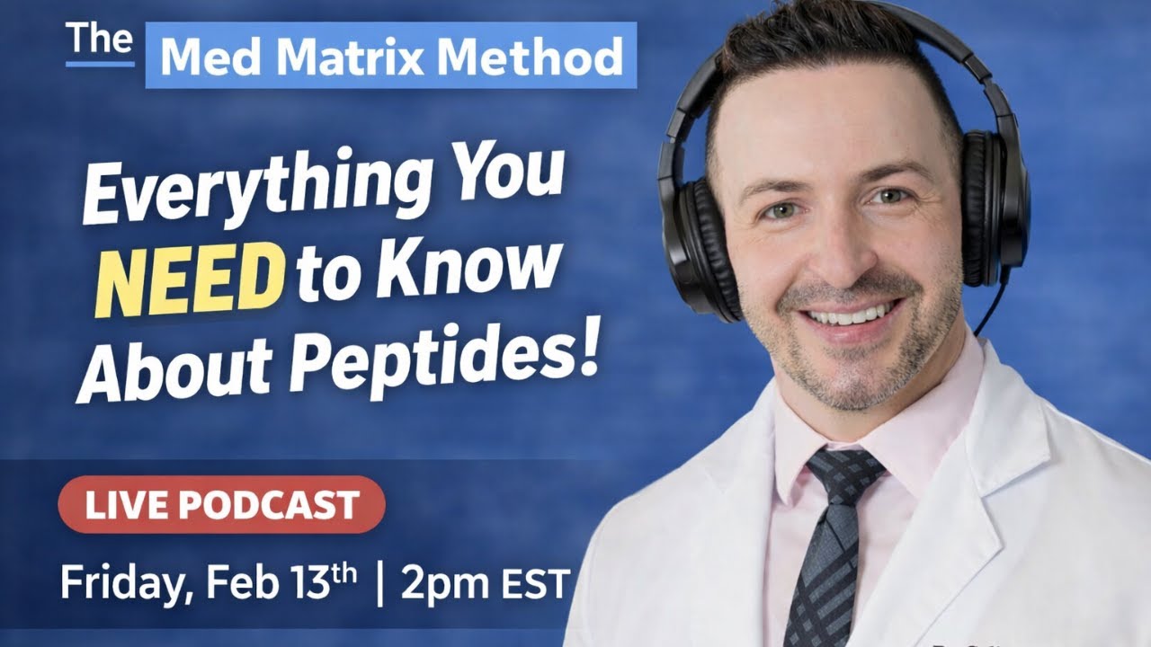 [LIVE]The Med Matrix Method - Every Peptide you need to know with Dr. Renaud