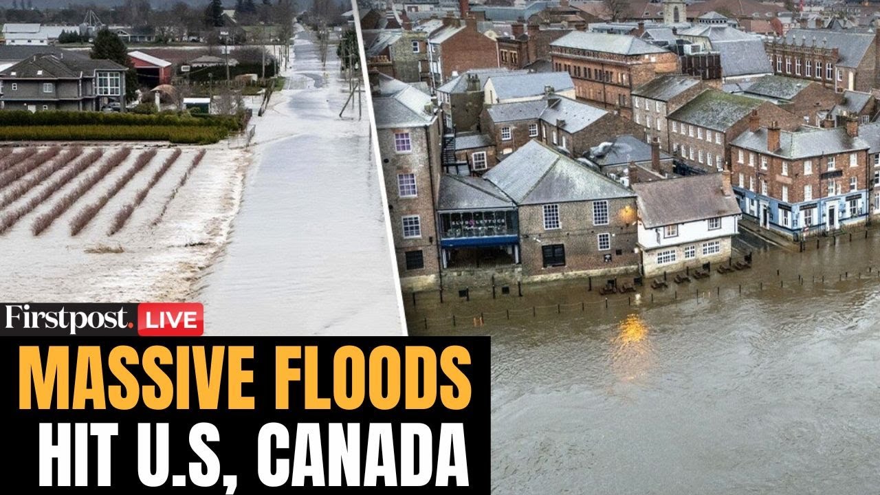 US-Canada Floods LIVE: US, Canada Floods Cause Mass Evacuations, Transport Chaos As Rivers Surge