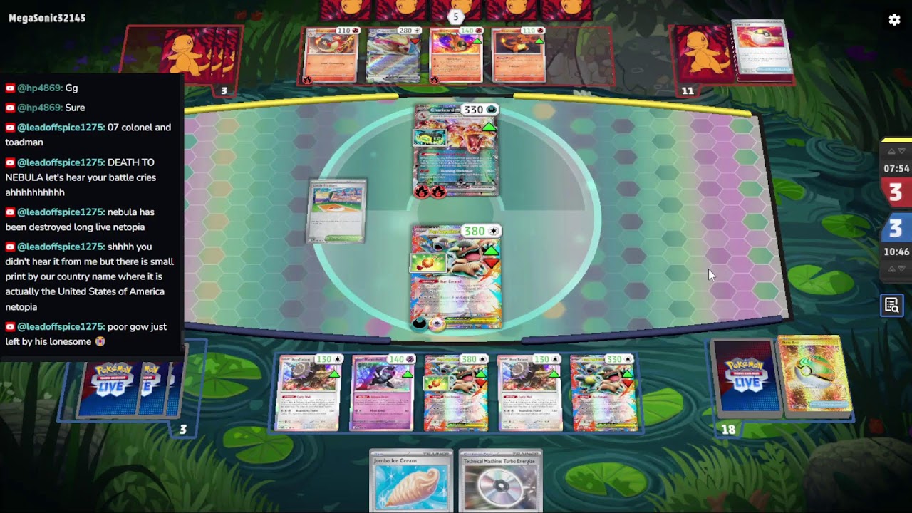 Playing Pokemon TCG for the 1st time in over a year while I plan out my upcoming BN streams!