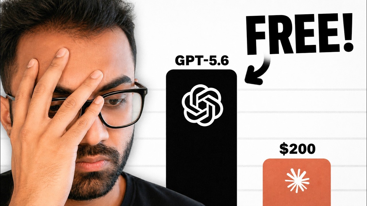 OpenAI сделала GPT-5.6 БЕСПЛАТНЫМ для всех