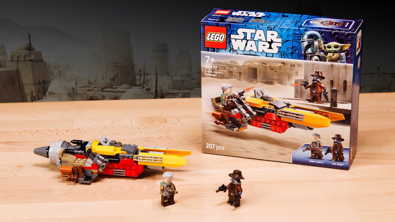 LEGO Star Wars Спидер Кобба Ванта ОБЗОР | Набор 75437