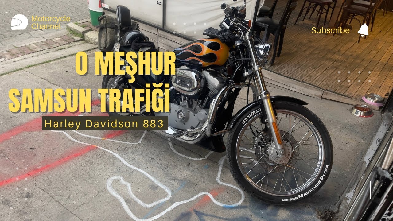 O MEŞHUR SAMSUN TRAFİGİNDE MOTOR SÜRMEK 