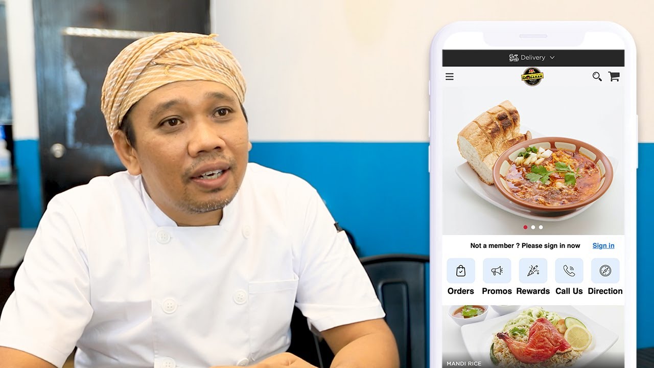 Abu Mubarak Mandi Rice Client Experience - NinjaOS F&B Online Ordering System