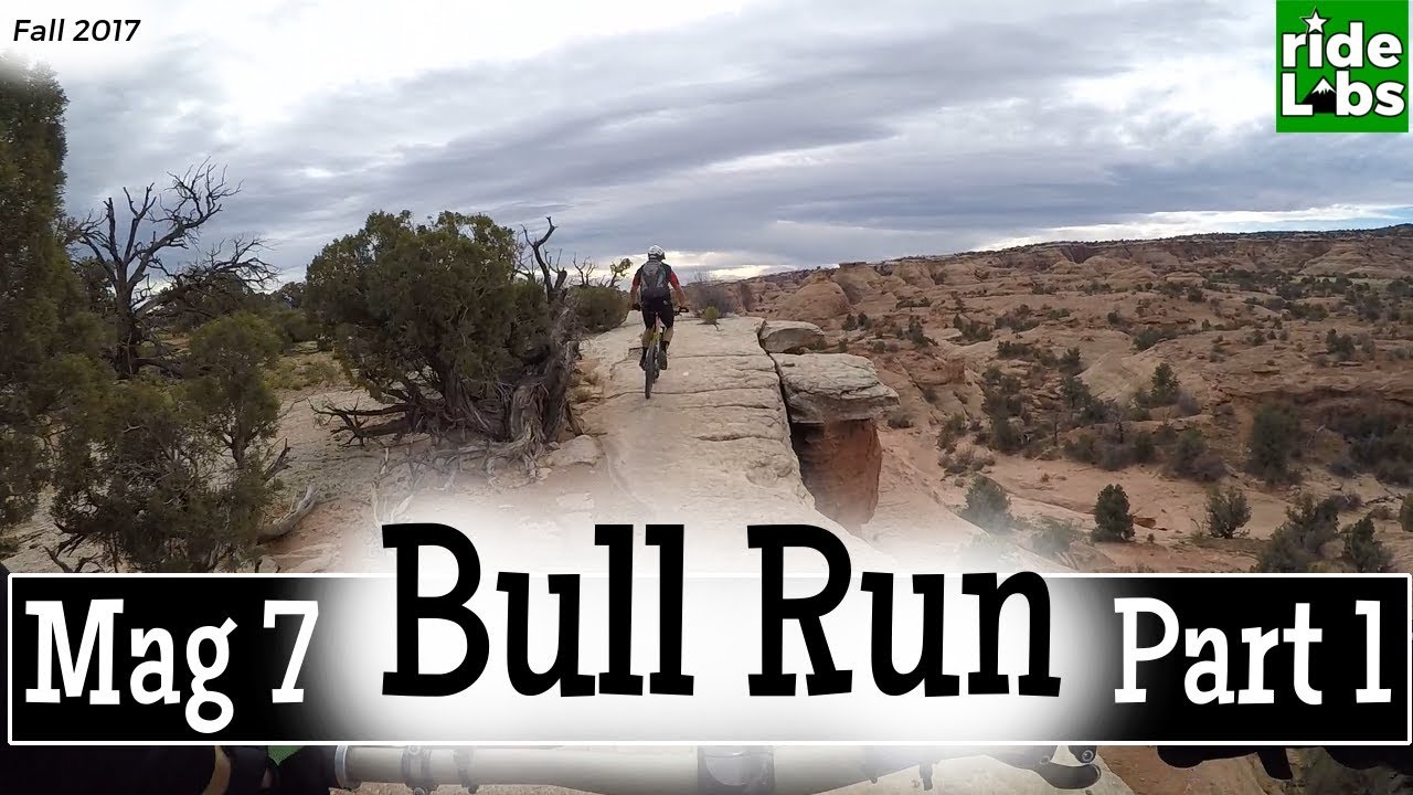 Bull Run on Mag 7 | Moab Mountain Biking | Mag7 Adventure Part 1