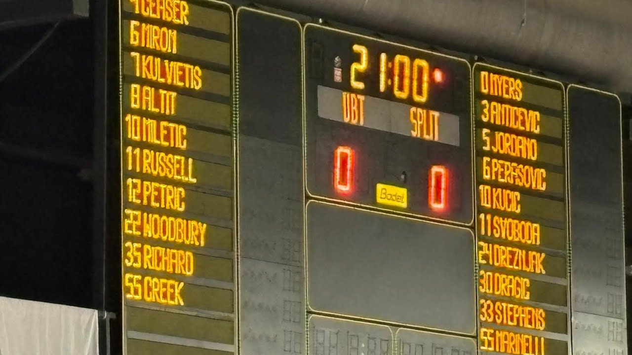 U-BT Cluj Napoca - KK Split , ABA Liga , baschet , 22.12.2025