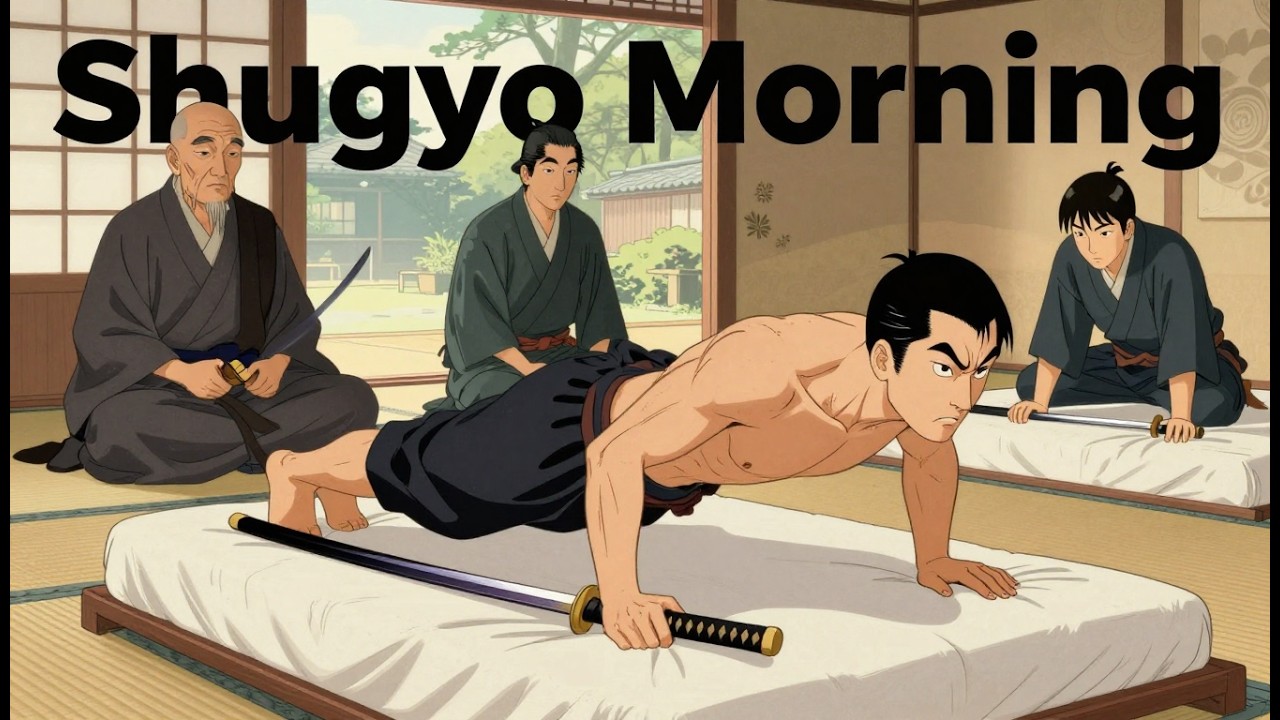 These 4 Morning Rules Will End Laziness (Shugyo Tanren Method)