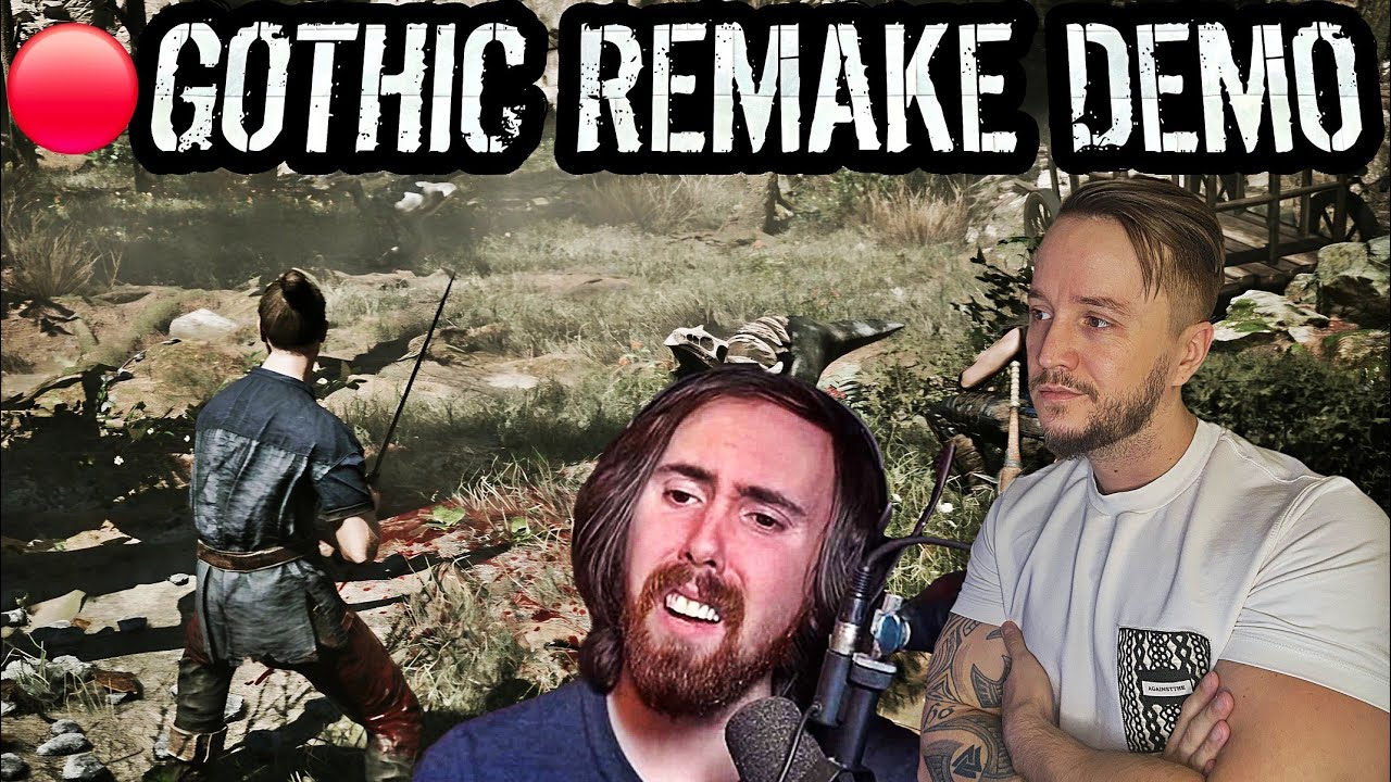 Reacting to Asmongold's Gothic Remake Playthrough, New Game By Ex Gothic Devs and More