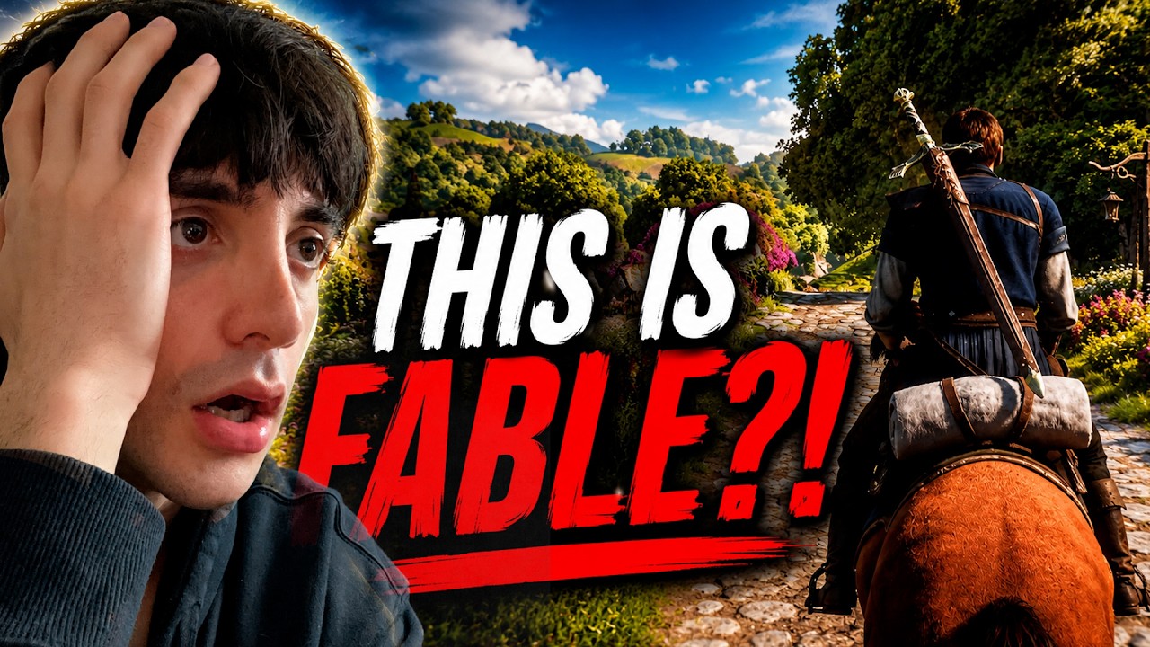 WTF! 30 минут обзора и реакции на геймплей Fable &ndash; Выглядит потрясающе!