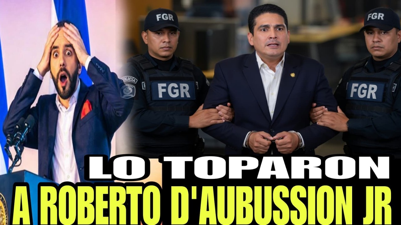 DIOS MIO LE CAYO LA LEY A ROBERTO D'AUBUSSON JR , OTRA VES ARENA SE LE ENSUCIO EL CHALECO