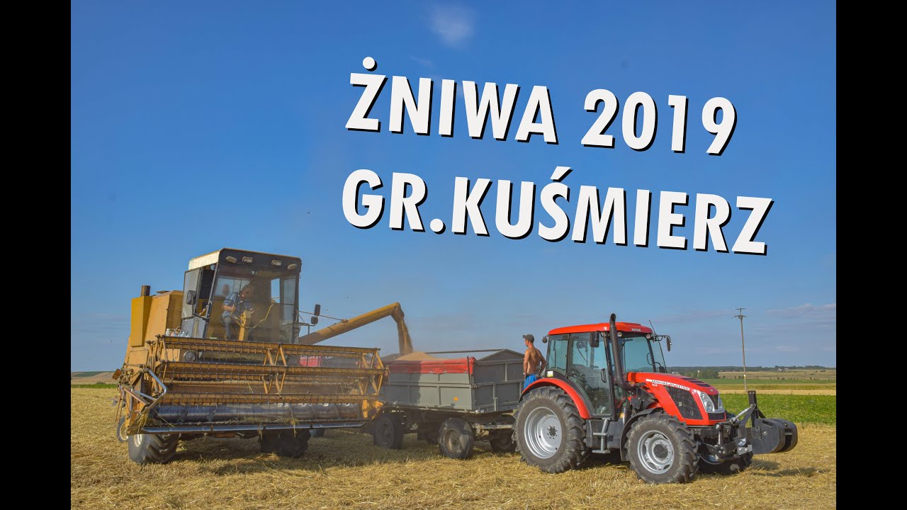 Żniwa 2019 & Prace Pożniwne w GR.Kuśmierz! Nowy Nabytek II Zetor II Massey Ferguson II Bizon ZO56 II