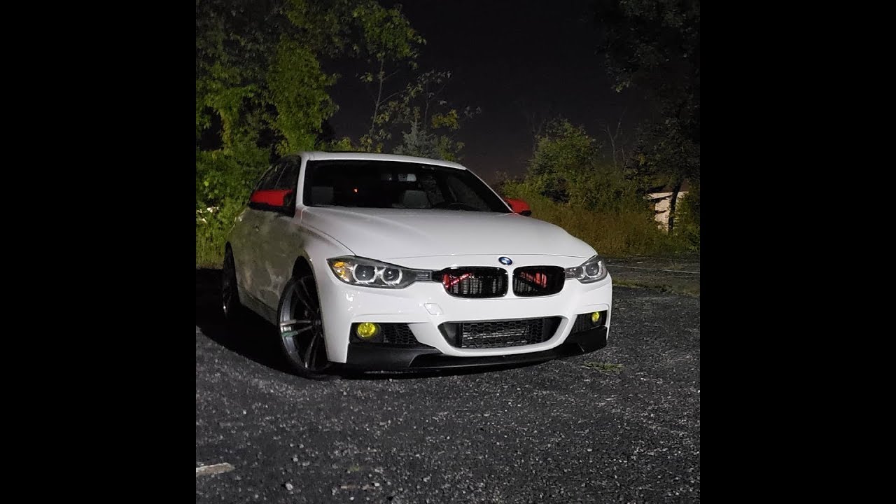 BMW F30 M Sport Front Bumper conversion--- Great MOD!!!