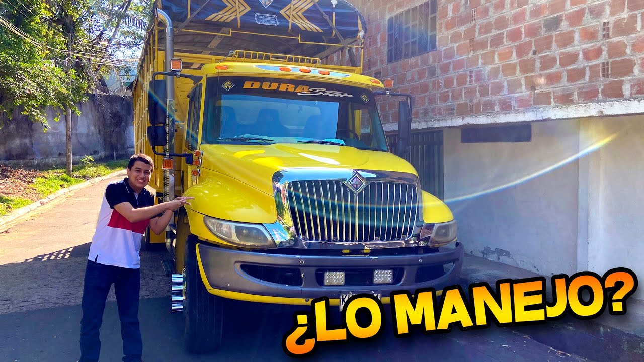 ¡MI PRIMERA VEZ EN UN CAMIÓN REAL! | INTERNATIONAL 4300