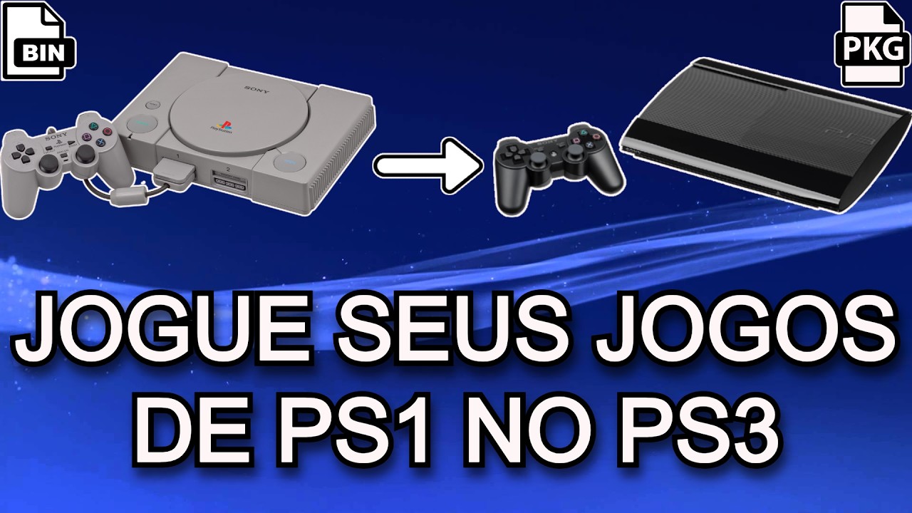 Como Converter Jogos de PS1 para PS3 com pop fe e Aplicar CONFIG para Corrigir Bugs