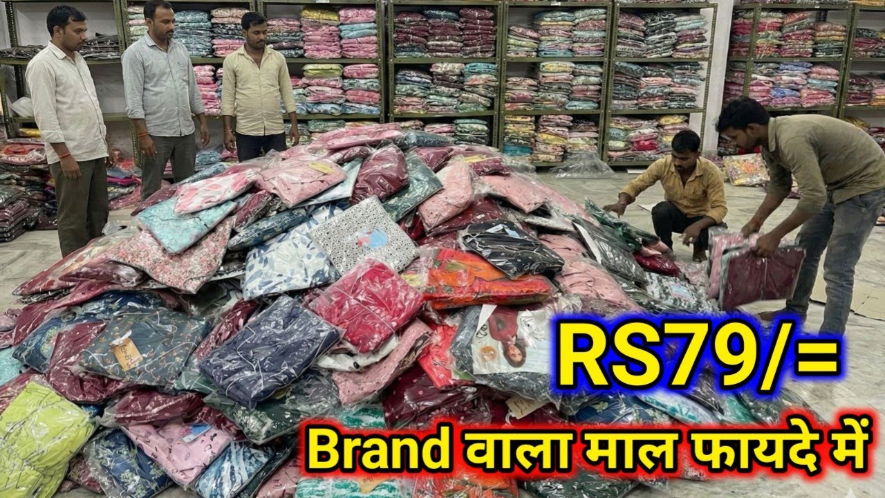Brand वाला माल फायदे में लो / एक हज़ार वाला सेट 199 में, LOT की Kurtis, Kurti Wholesaler Jaipur