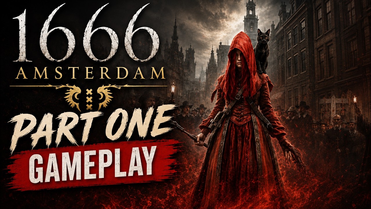 1666: AMSTERDAM Walkthrough Gameplay Part 1 - THE WITCH (FULL GAME)