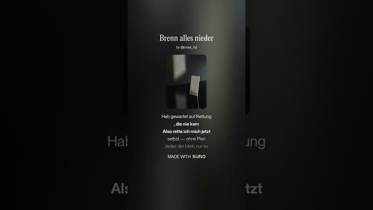 Brenn alles nieder