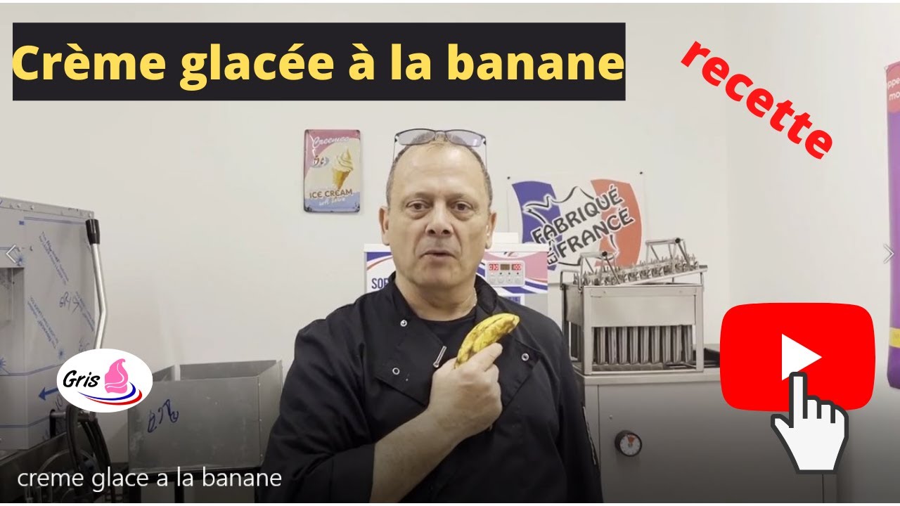 Comment faire une crème glacée à la banane ( recette) trop bonne