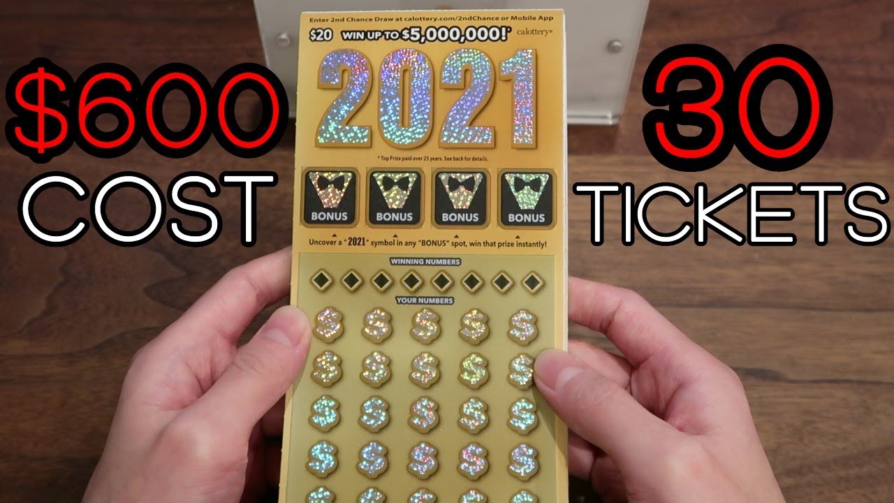 BOUGHT $600 WORTH OF 2021 $20 SCRATCHERS! PLAYED ENTIRE ROLL