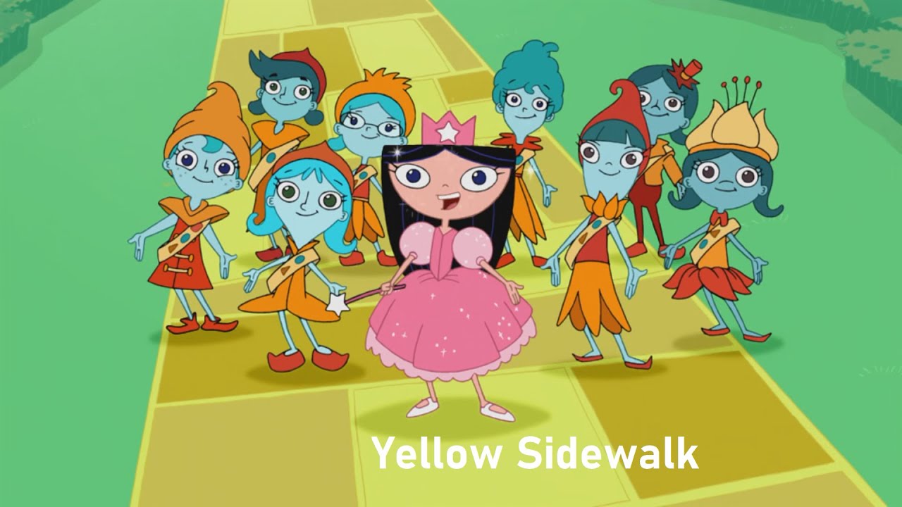 Phineas and Ferb - Yellow Sidewalk