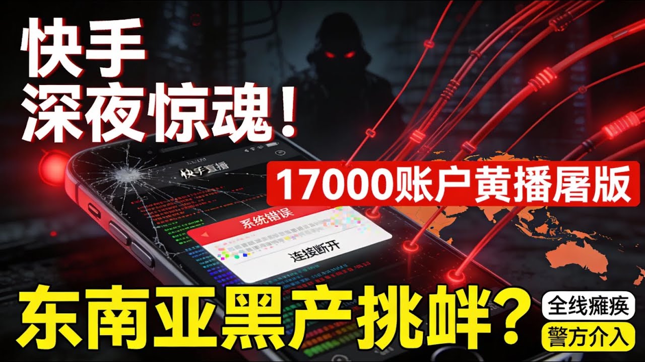 快手惊魂夜：17000个僵尸号&ldquo;屠版&rdquo;，封禁接口被打穿！这是一场针对互联网巨头的&ldquo;降维打击&rdquo;