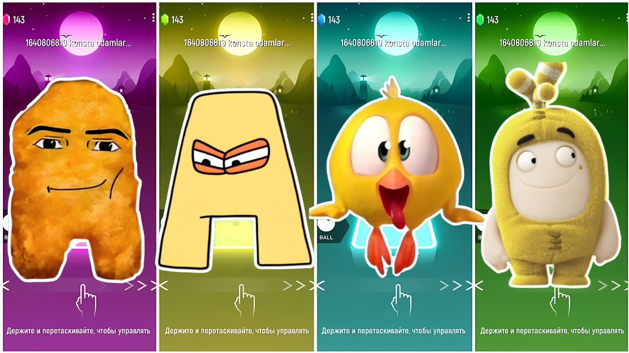 Yellow Alphabet Lore 🆚 Gegagedigedagedago 🆚 Where's Chicky 🆚 Oddbods. 🎶 Who Is Best? 🎵 Tell We? 😍