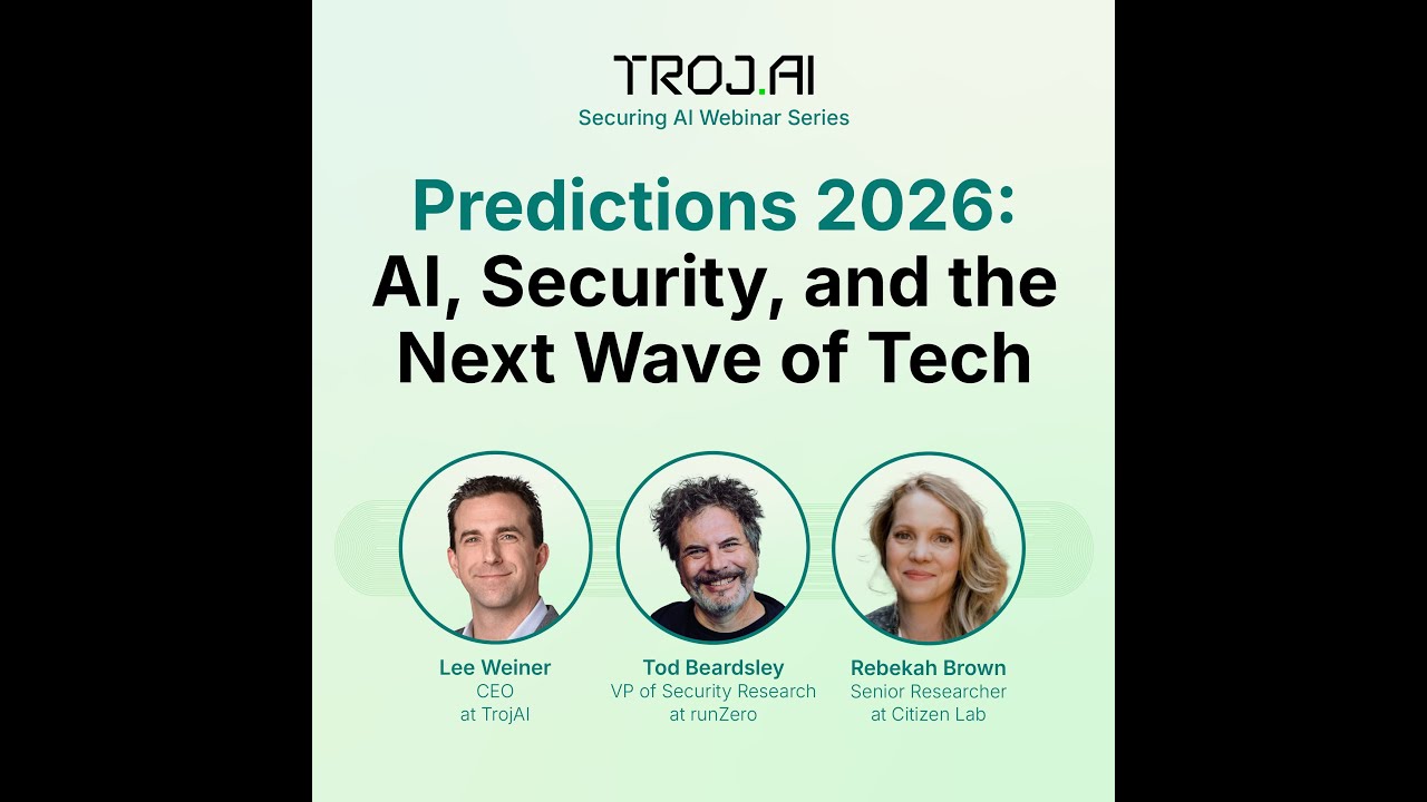 Predictions 2026: Al, Security, and the Next Wave of Tech
